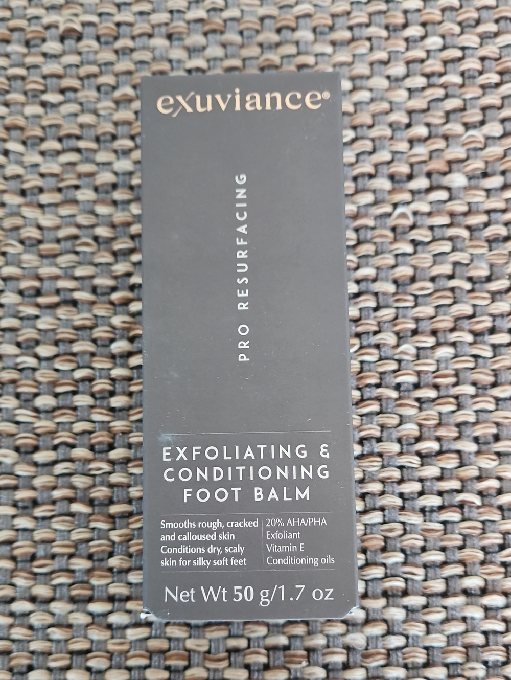 2/$40 Exuviance Black Exfoliating & Conditioning Foot Balm